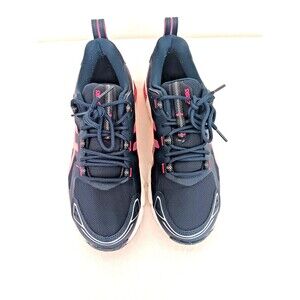 ASICS Gel Quantum 180 6 Women's Running Shoes Navy Pink White Size 9